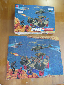 1985 Vintage GI JOE - PUZZLE - 221 pcs - complete w box
