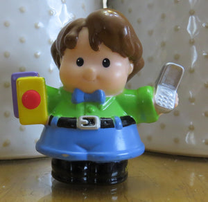 2006 Fisher Price Little People - boy with phone