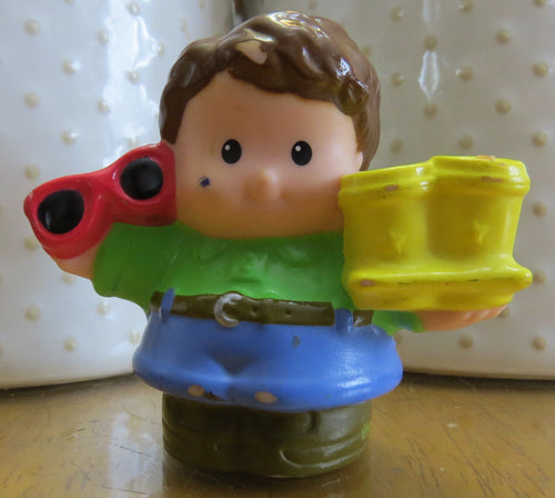 2006 Fisher Price Little People - boy with red glasses