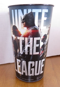 DC COMICS Promotionnal movie / cinema cup: JUSTICE LEAGUE - 20oz
