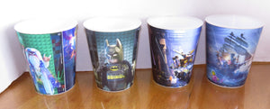 2013 Promotionnal movie / cinema cup: LEGO CUP - SET OF 4 - 3''tall