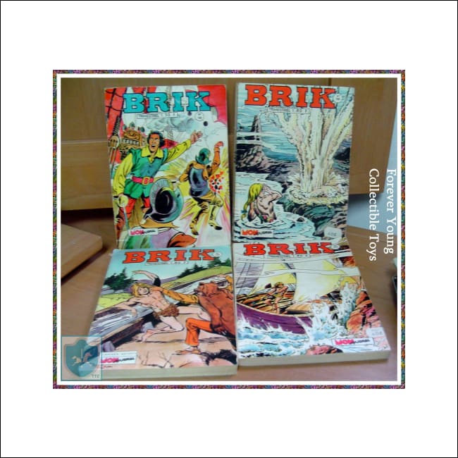 1971-1972 BRIK x 4 numéros No152-155-156-157 - french / français - Toffey's Treasure Chest