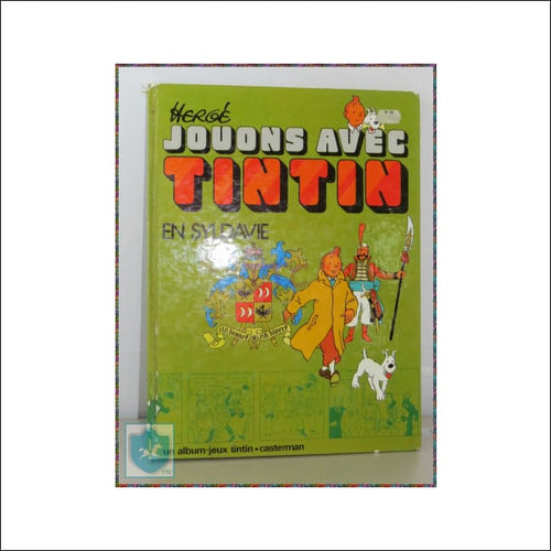 1974  JOUONS avec TINTIN en Syldavie - french / français good condition / CASTERMAN - Toffey's Treasure Chest