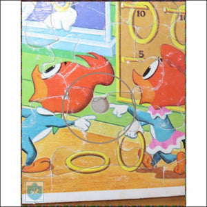 1980 WOODY WOODPECKER FRAME TRAY PUZZLE - made by Walter Lanz - complete - Toffey's Treasure Chest