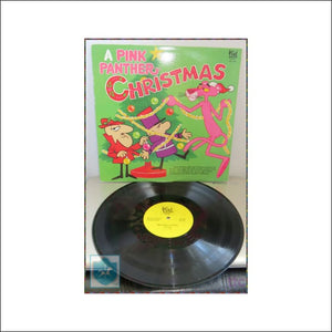 1981 A PINK PANTHER CHRISTMAS - record 33 rpm  -  PLAYS WELL!!! - Toffey's Treasure Chest
