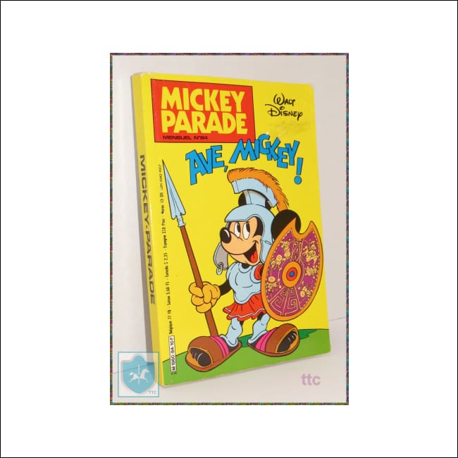 1983 Disney MICKEY PARADE Mensuel No37 - french / français - Toffey's Treasure Chest