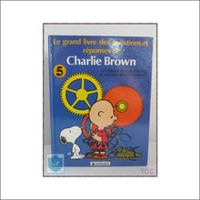 1983 Shultz - Peanuts - LE GRAND LIVRE  DE CHARLIE BROWN - french / français - No-5 - Toffey's Treasure Chest