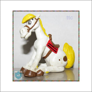 1984 Dargaud Morris - JOLLY JUMPER - from Lucky Luke - 2.75'' tall - Toffey's Treasure Chest