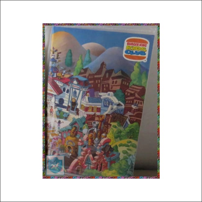 1990's Burger King - Kid's Meal Club - DISNEYLAND map - Toffey's Treasure Chest