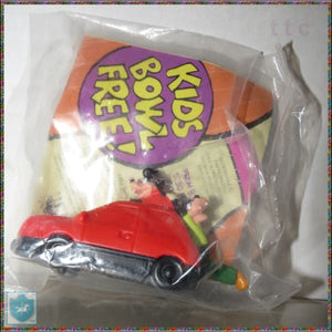 1994 Disney Burger King - GOOFY & MAX ADVENTURE - kid's meal toy MIP - red car - Toffey's Treasure Chest