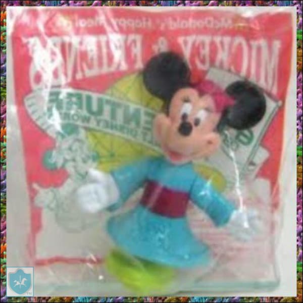 1994 Disney McDonald's - EPCOT CENTER - happy meal toy MIP - Minnie - Toffey's Treasure Chest