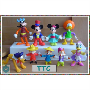 1994 Disney McDonald's - EPCOT CENTER - happy meal toy - SET with CANADA EXCLUSIVE DALE - Toffey's Treasure Chest