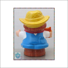 2002 Fisher Price Little People - FARMER WITH SACK GRAIN - Toffey's Treasure Chest