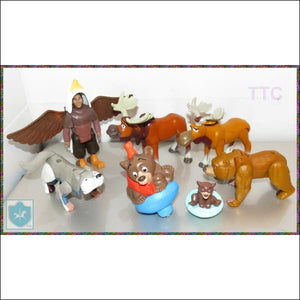 2003 Disney McDonald's - BROTHER BEAR - happy meal toy LOT - Toffey's Treasure Chest