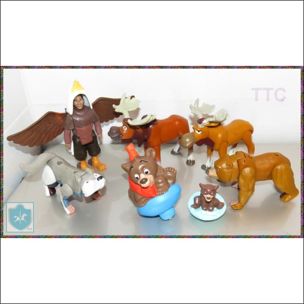 2003 Disney McDonald's - BROTHER BEAR - happy meal toy LOT - Toffey's Treasure Chest