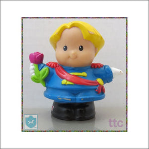 2003 Fisher Price Little People - blond boy PRINCE - Toffey's Treasure Chest