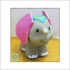 2005 Fisher Price Little People - ELEPHANT with form on the head - Toffey's Treasure Chest