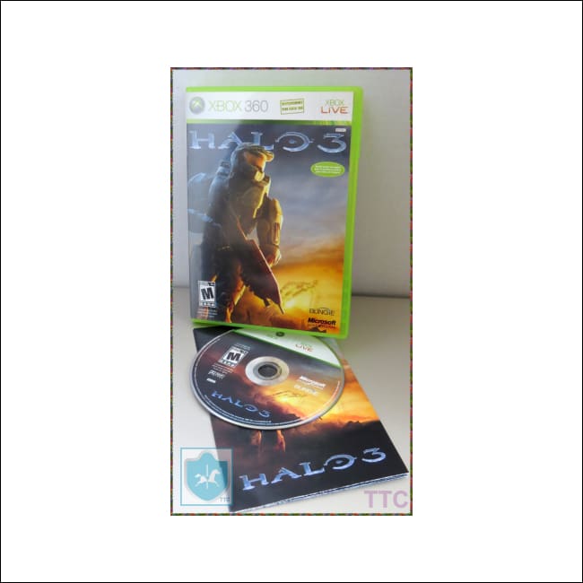 2007 Xbox 360 - Halo 3 - Good Recycled Condition / Recyclé Free Shipping - Videogame