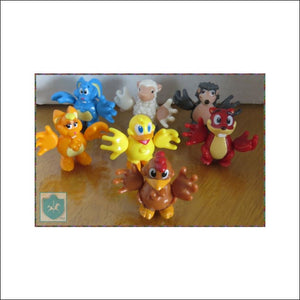 2009-2010 Kinder Surprise - Spring Cuddles - Figurine Lot (J) - Kinder