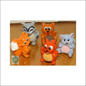 2010-2011 Kinder Surprise - Nature - Figurine Lot Of 5 (E) - Kinder