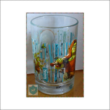 2010 Dreamworks - Mcdonalds - Shrek Forever After - Fiona - Happy Meal Glass 4.5 Tall - Glass