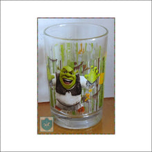 2010 Dreamworks - Mcdonalds - Shrek Forever After - Shrek - Happy Meal Glass 4.5 Tall - Glass