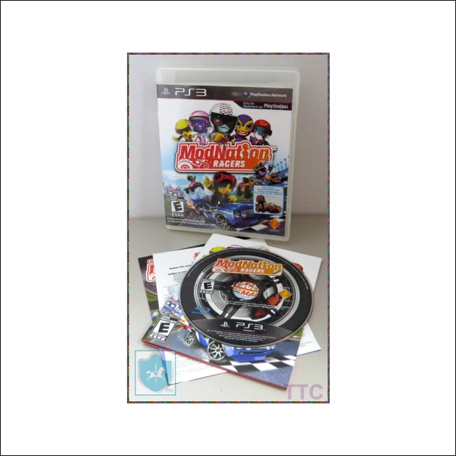 2010 Sony - Ps3 - Playstation - Modnation Racers - Good Recycled Condition / Recyclé - Videogame