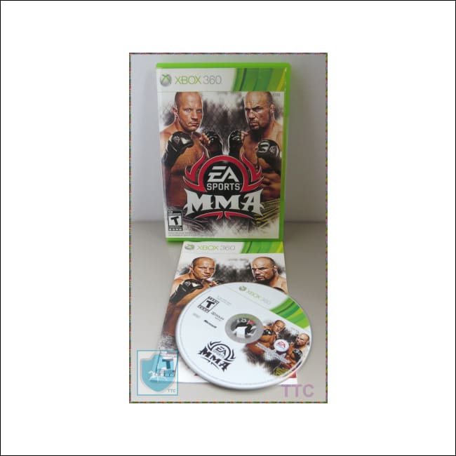 2010 Xbox 360 - Mma - Ea Sports - Good Recycled Condition / Recyclé - Videogame