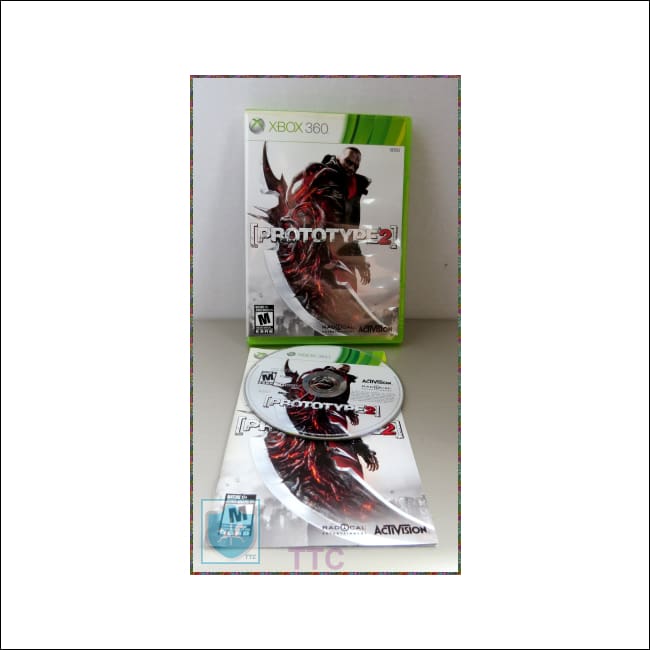 2011 Xbox 360 - Prototype 2 - Good Recycled Condition / Recyclé - Videogame