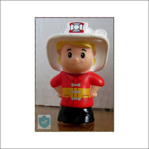 2012 Fisher Price Little People - Fireman / Pompier / Firefighter - Fp