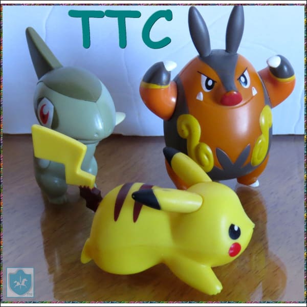 2012 McDonalds - POKEMON - happy meal toy - LOT (of 3) - FF TOY