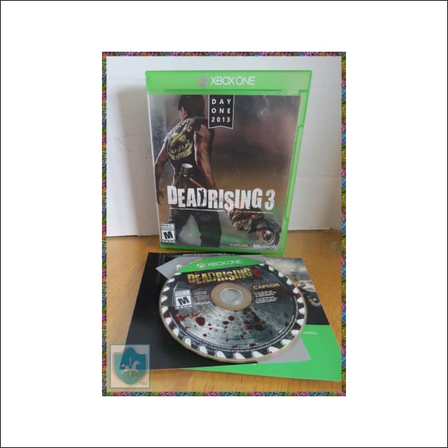 2013 Xbox One - Dead Rising 3 - Day One Edition - Good Recycled Condition / Recyclé - Videogame
