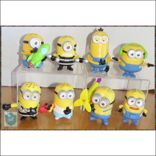 2017 Mcdonalds - Despicable Me - Minions - Happy Meal Toy Lot - Detestable Moi - Figurine