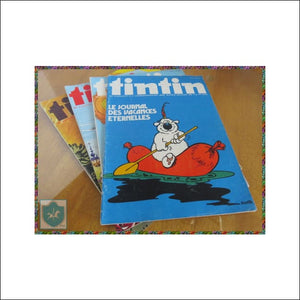 4 X Journal Hebdo - Tintin - 28 Année - French / Français - Book