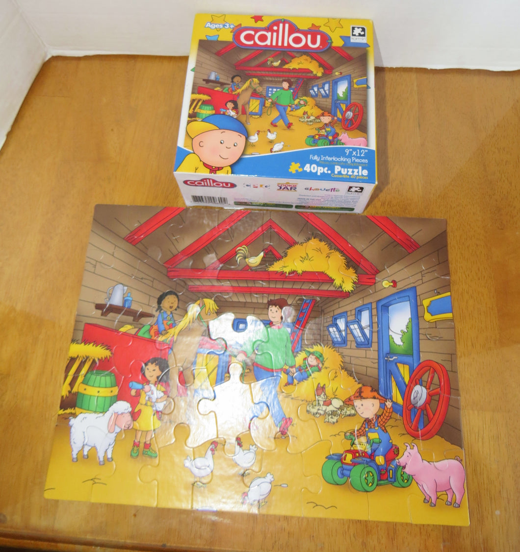 CAILLOU - PUZZLE - 40 pcs - complete w box