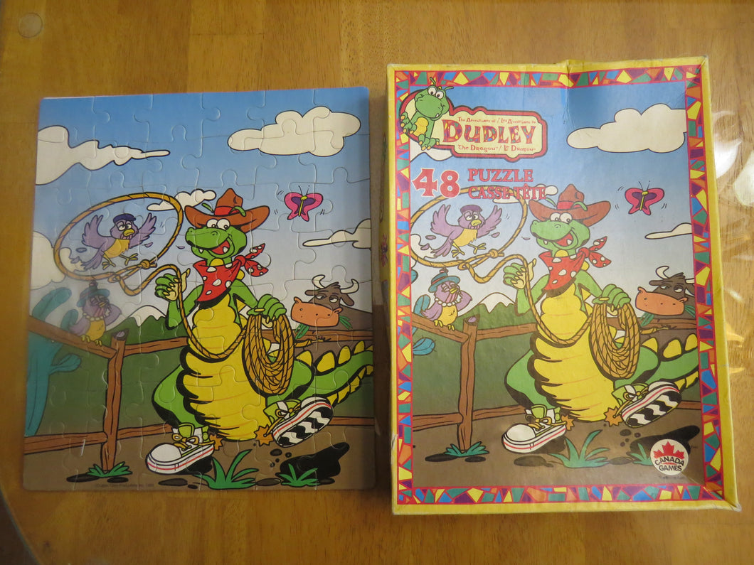 DUDLEY THE DRAGON - PUZZLE - 24 pcs - complete w box