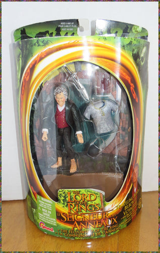 2002 LORD OF THE RING - LOTR - BILBO THE HOBBIT UNOPEN PACKAGE