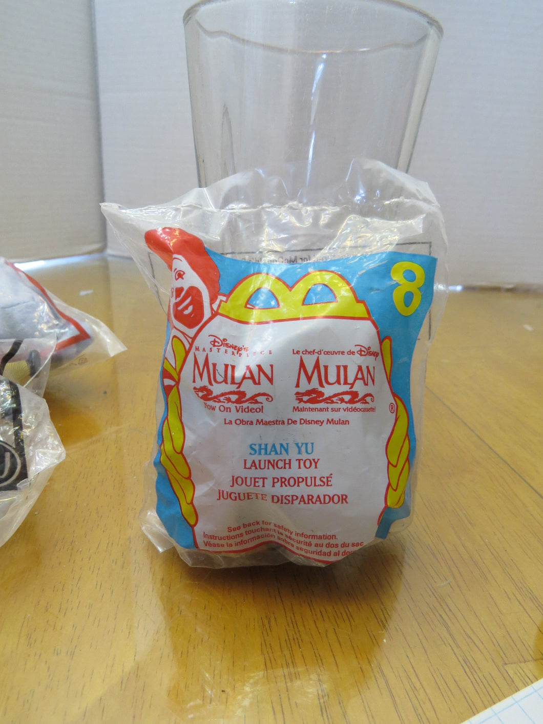 1998 McDonald's - MULAN DISNEY - happy meal toy - #8 MIP
