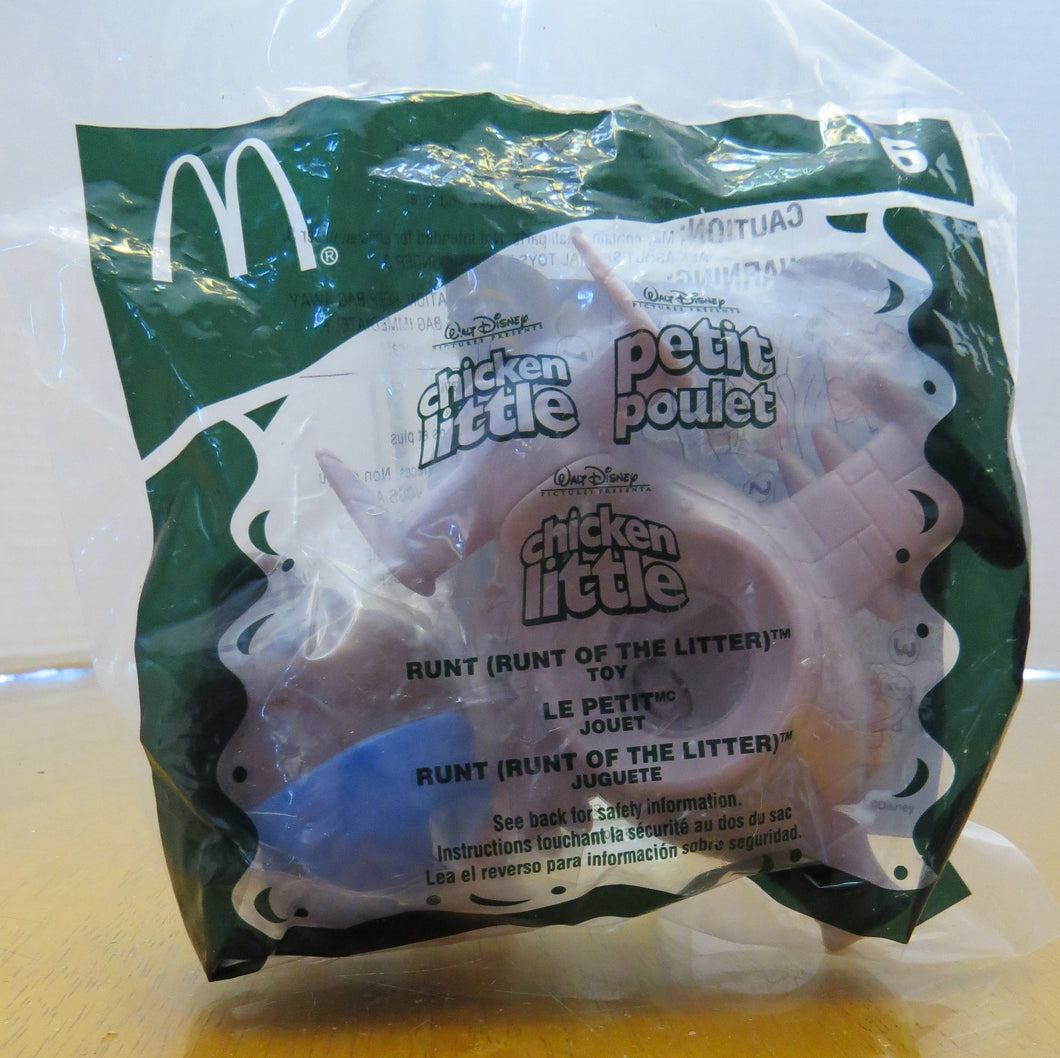 2005 McDonald's - DISNEY CHICKEN LITTLE - happy meal toy -  #6 MIP