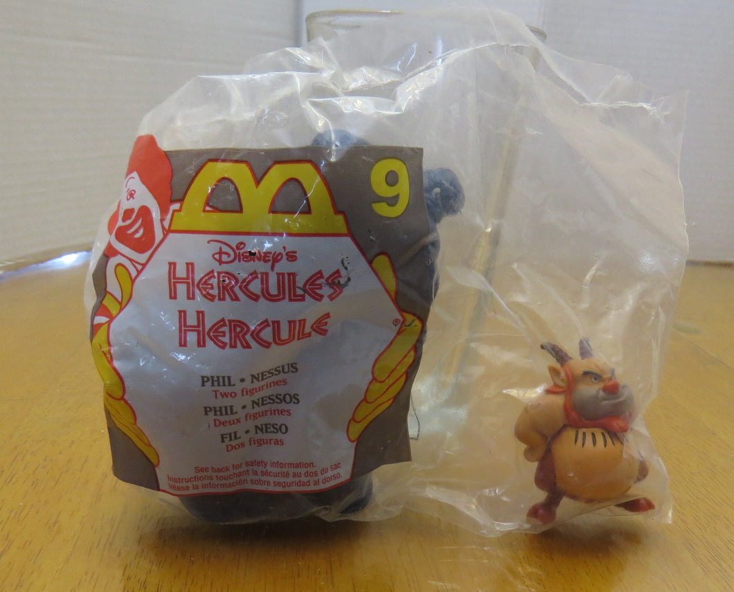 1996 McDonald's - HERCULES - PHIL - happy meal toy - #9 MIP