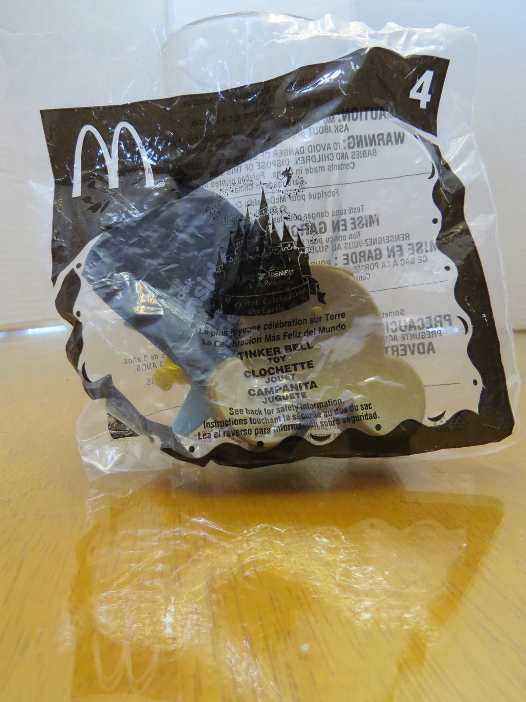 2005 McDonald's - DISNEY CELEBRATION ON EARTH - TINKERBELL - happy meal toy - #4 MIP