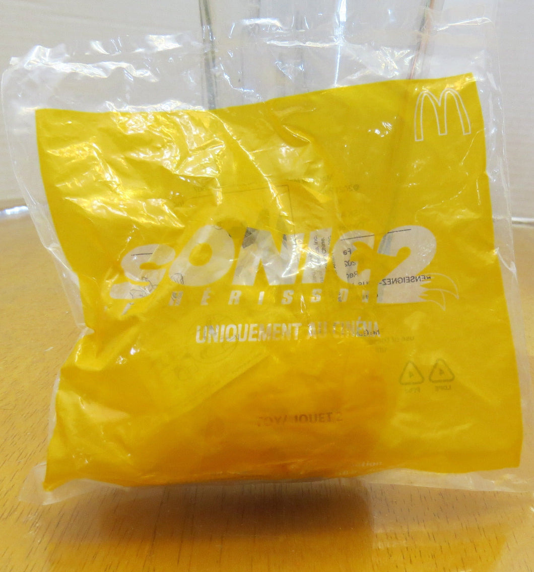 2022 McDonald's -SONIC 2 - happy meal toy - MIP