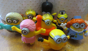 McDonalds Happy Meal - MINIONS toy mixed lot (8)