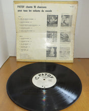 Vintage  PATOF LE CLOWN - disque / Album en français endommagé