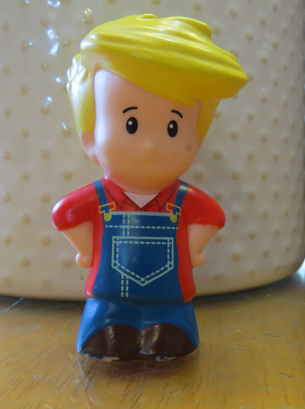 2012 Fisher Price Little People - BLOND BOY