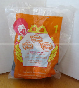 2001 Disney McDonald's - HOUSE OF MOUSE - Happy Meal MIP No1