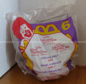 2002 Disney McDonalds - HUNCHBACK of NOTRE-DAME - Happy meals toy MIP - No 6