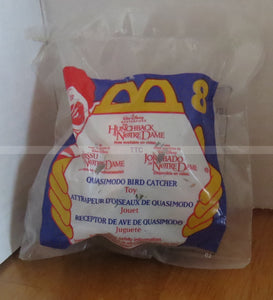 2002 Disney McDonalds - HUNCHBACK of NOTRE-DAME - Happy meals toy MIP - No 8
