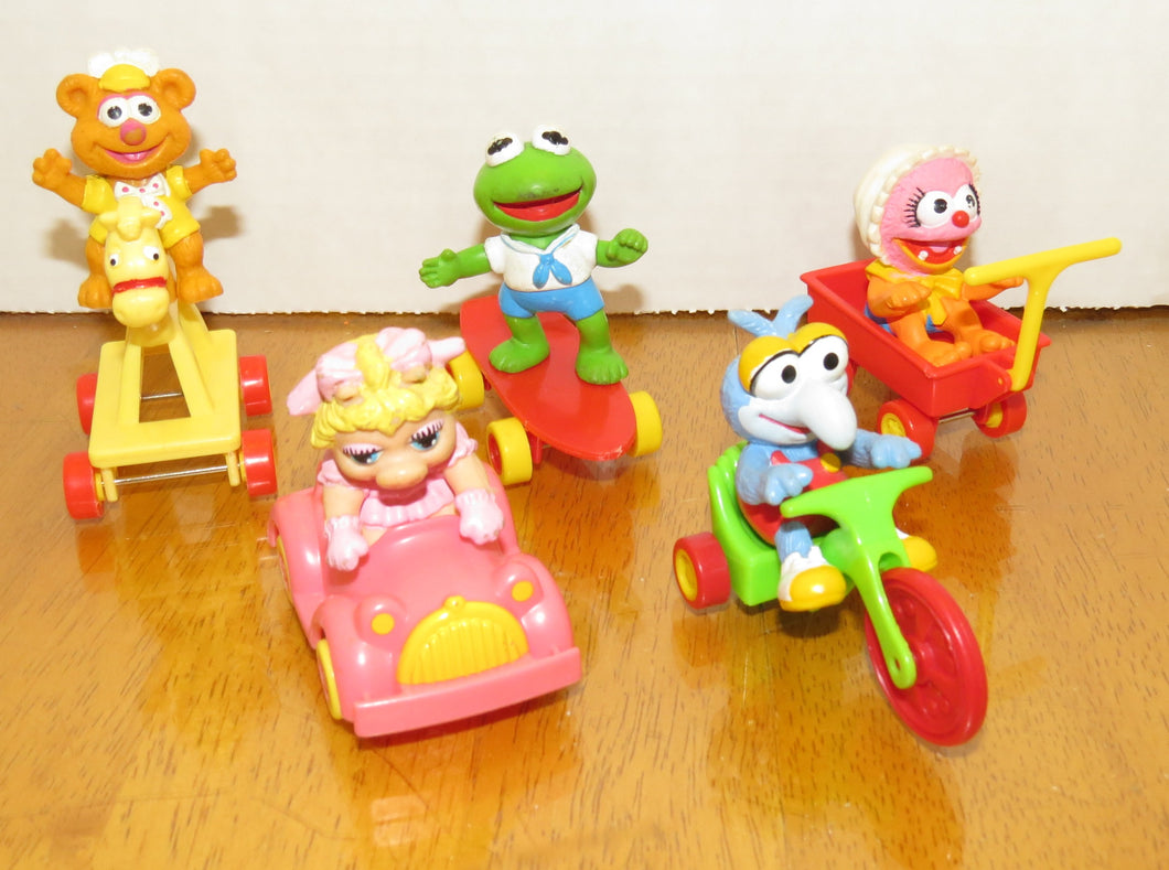 1986 McDonald's - MUPPETS BABIES - happy meal toy - CANADIAN SET