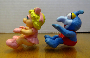 RARE 1986 McDonald's MUPPETS BABIES - happy meal Miss Piggy Gonzo TEST no bow no shoe